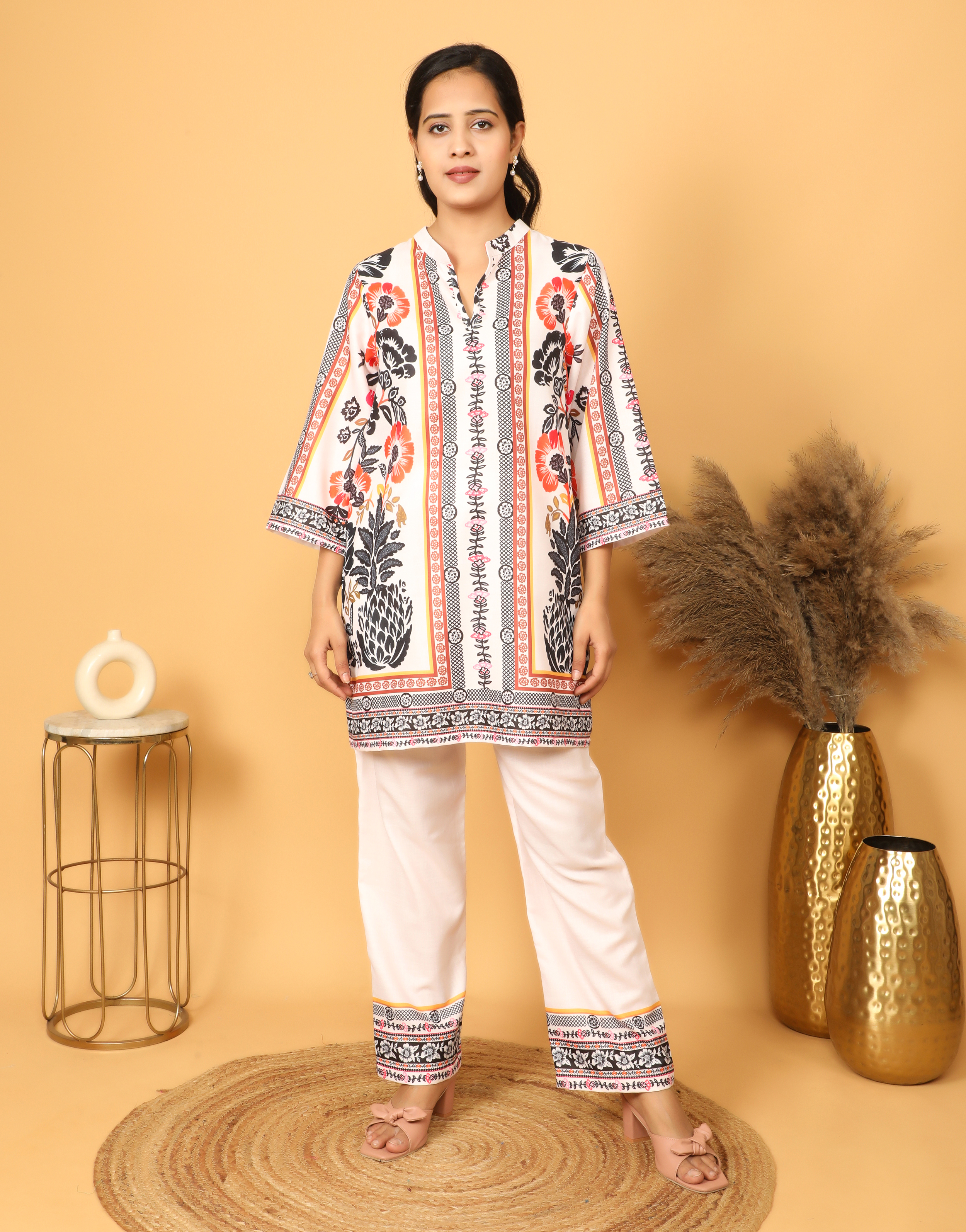 Trendy Multi Floral Print Co-ord Set